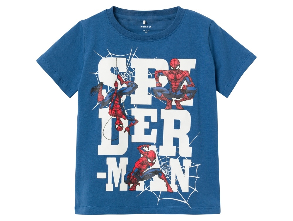Name It Set Sail Spiderman T-shirt - Str. 2y 92cm