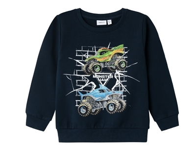Name It dark sapphire Monster Jam sweatshirt