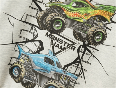 Name It light grey melange Monster Jam sweatshirt