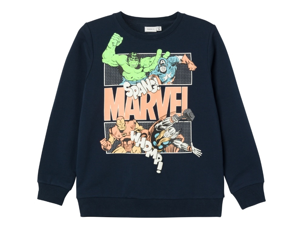 Name It Dark Sapphire Marvel Sweatshirt - Str.    9-10y 134/140cm