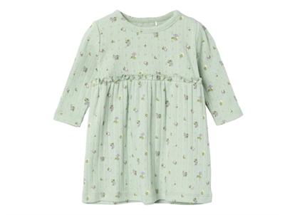 Name It silt green blomster kjole