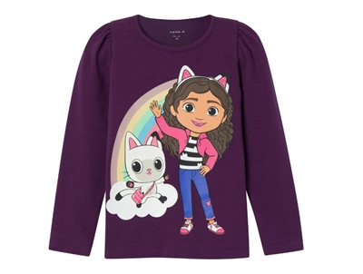 Name It plum purple Gabby's Dollhouse top