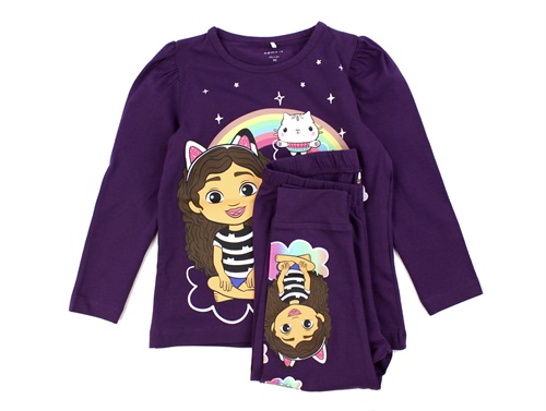 Name It Plum Purple Gabby's Dollhouse Pyjamas - Str. 2y 92cm