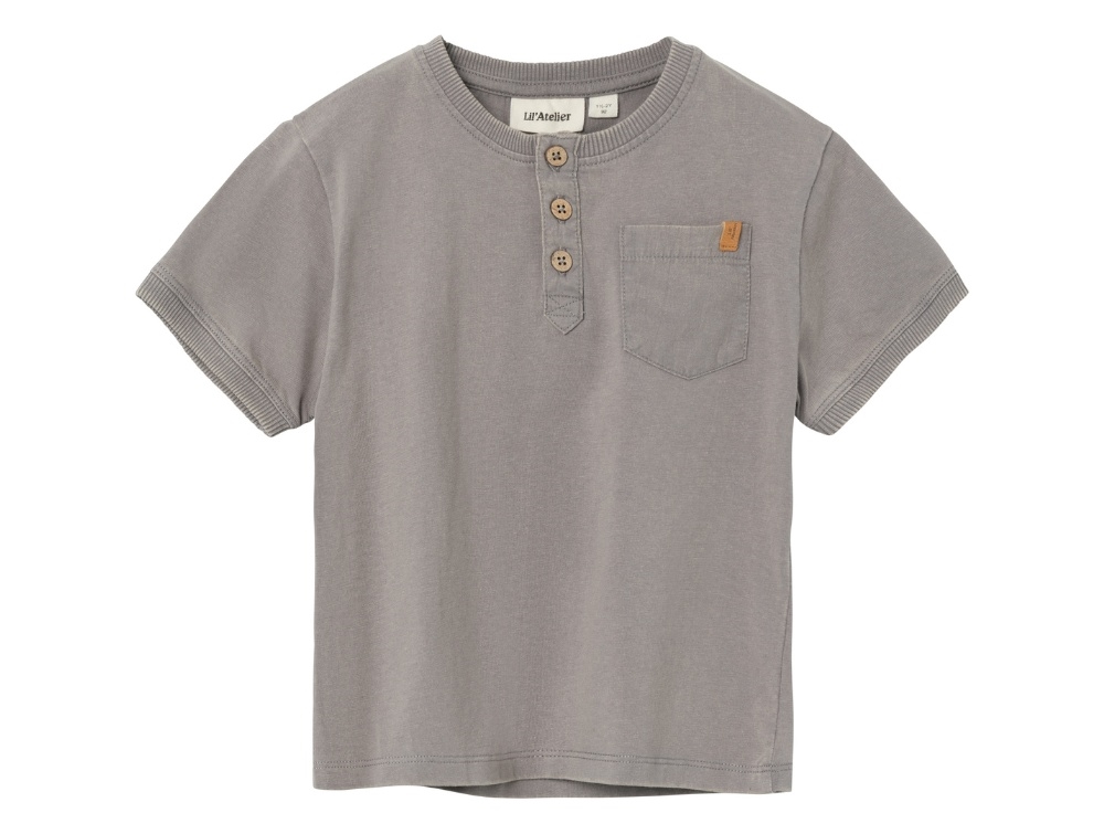 Lil Atelier Silver Filigree T-shirt - Str. 2y 92cm