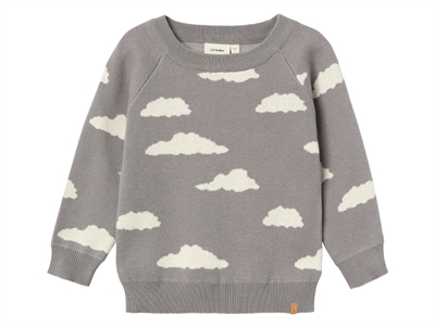 Lil Atelier silver filigree strikbluse