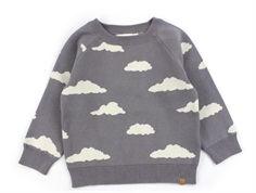 Lil Atelier silver filigree strikbluse