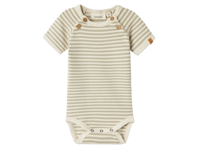 Lil Atelier moss grey stribet body