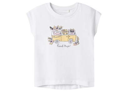 Name It bright white roadtrip top