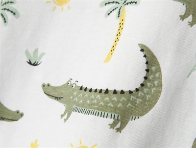 Name It bright white crocodiles t-shirt