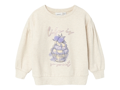 Name It peyote melange printet sweatshirt