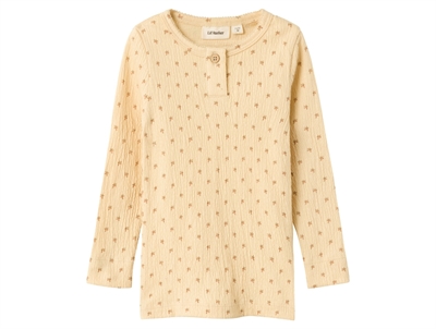 Lil Atelier wood ash blomstret top