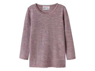 Name It lilla bluse i merinould til børn