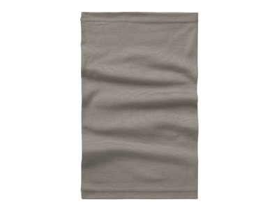 Name It halsedisse grå-brun i merinould set forfra flatlay