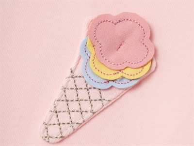 Name It parfait pink ice cream top