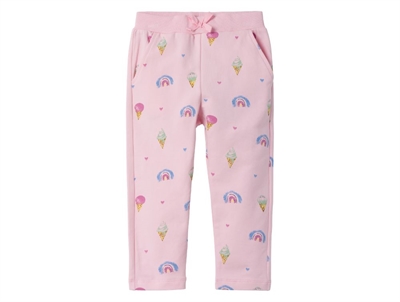 Name It parfait pink is og regnbuer sweatpants