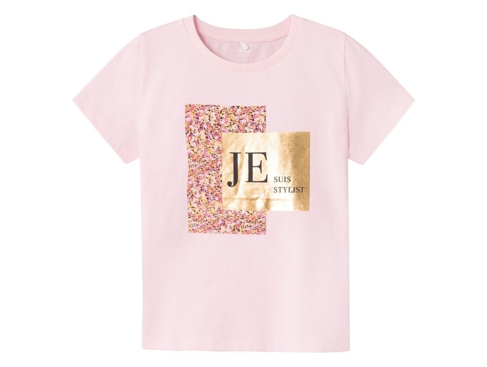 Name It Parfait Pink T-shirt