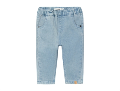 Lil Atelier medium blue denim taperede jeans