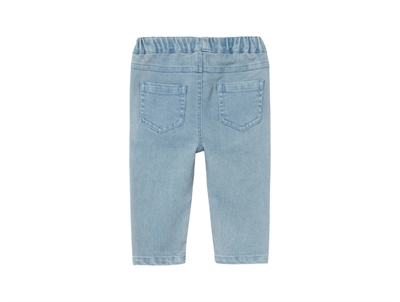 Lil Atelier medium blue denim taperede jeans