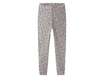 Name It leggings i gråbrun nuance satellite stars med stjerneprint