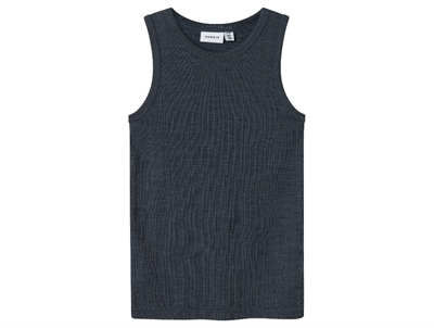 Name It tanktop ombre blue i merinould