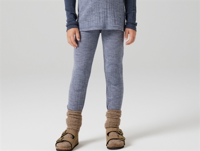 Name It leggings merinould folkstone gray på model