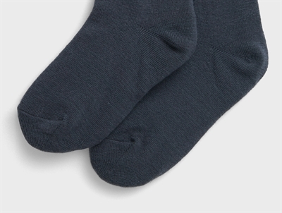 Detalje af Name It strømpebukser i ombre blue blå nuance med uld