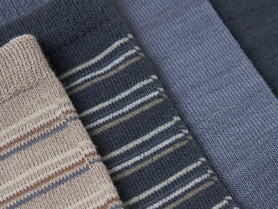 Detaljer af Name It strømper i merinould 4-pak Satellite