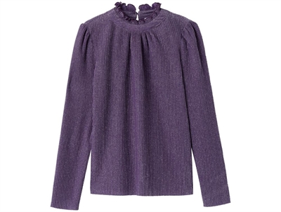 Name It loganberry glitter top