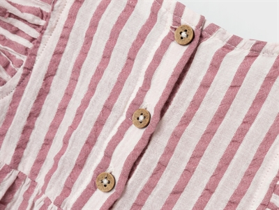 Name It parfait pink stribet sunsuit