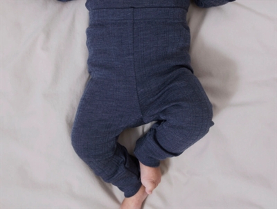 Baby i Name It leggings i ombre blue i merinould