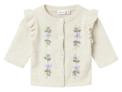 Name It peyote melange broderi cardigan