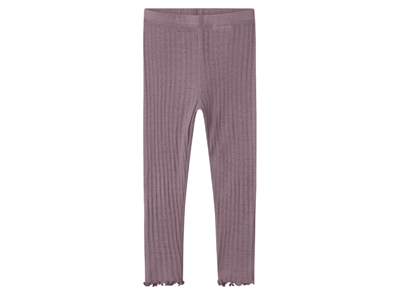 Name It merinould og silke leggings i toadstool forfra
