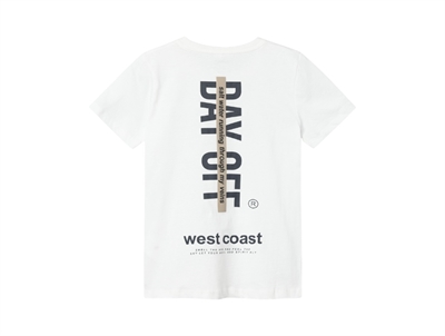 Name It bright white Day Off t-shirt