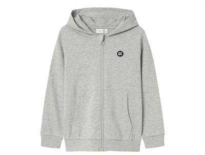 Name It grey melange sweatcardigan