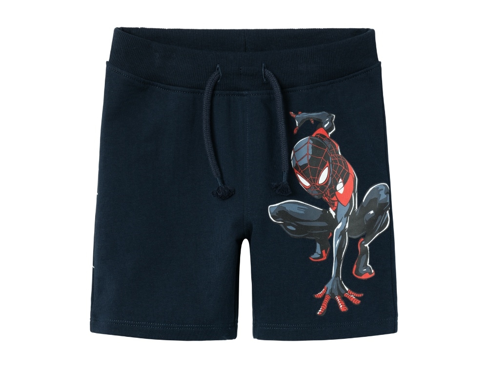 Name It Dark Sapphire Spiderman Shorts - Str. 2y 92cm