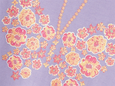 Name It purple rose butterfly top