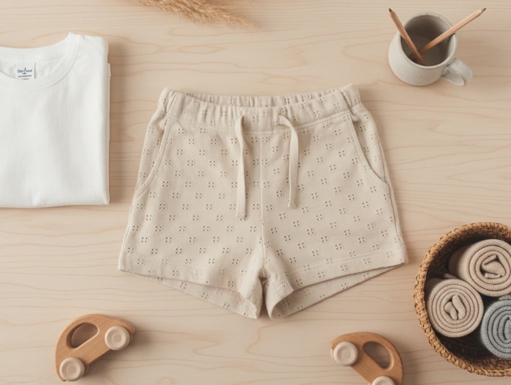 Lil Atelier Shell Shorts - Str. 3y 98cm