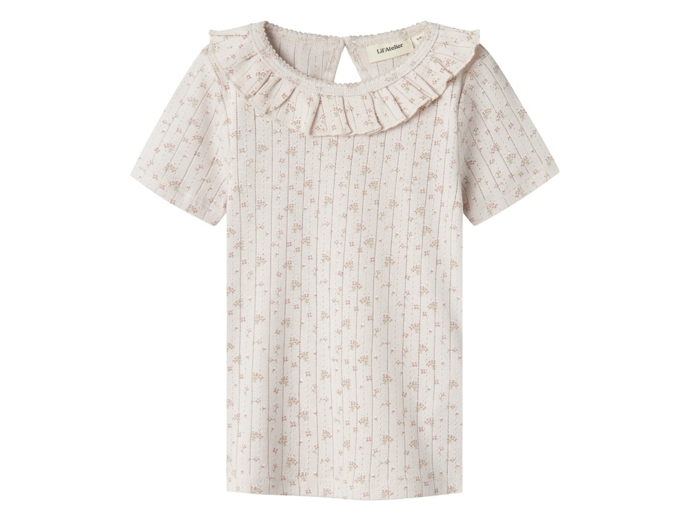Lil Atelier Lilac Ash Print Top - Str. 4y 104cm
