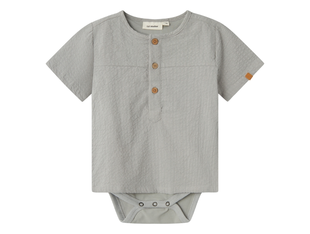 Lil Atelier Limestone Body Skjorte - Str. 3m 62cm