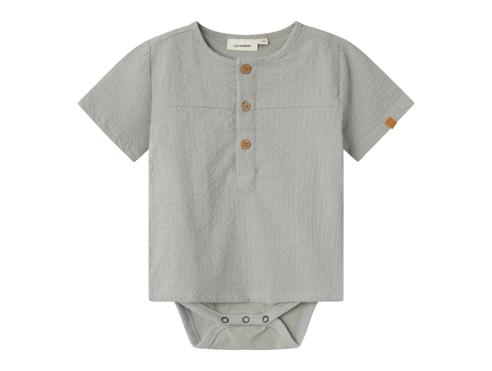 Lil Atelier Limestone Body Skjorte - Str. 3m 62cm