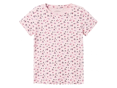 Name It parfait pink flowers top
