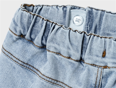 Lil Atelier light blue denim shorts