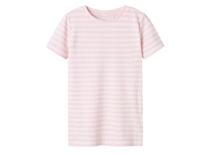 Name It parfait pink stribet top