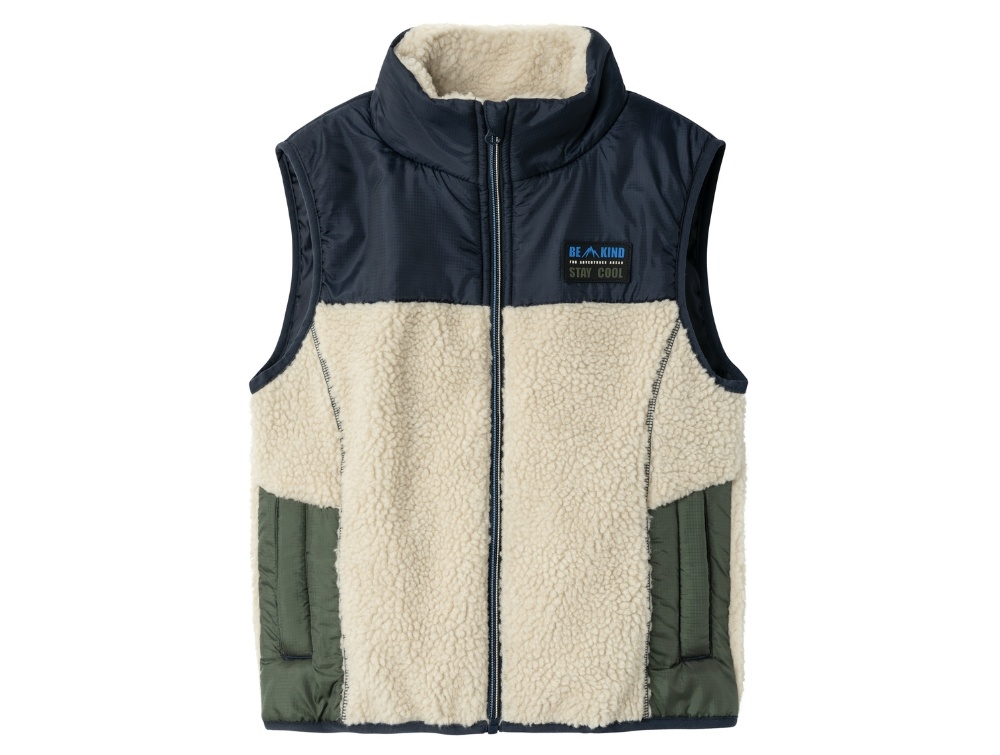 Name It Dark Sapphire Teddy Vest - Str. 10y 140cm