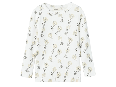 Lil Atelier coconut milk yellow blomstret top