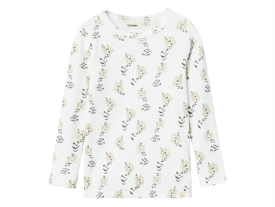 Lil Atelier coconut milk yellow blomstret top