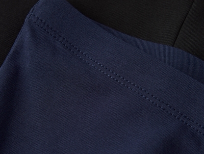 Name It leggings i blå nuance med svaj set forfra