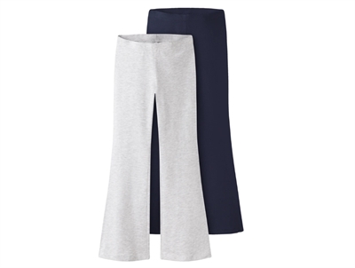 Name It leggings 2-pak i grå og blå nuance