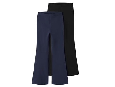 Name It leggings 2-pak i blå og sort nuance