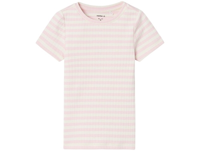 Name It parfait pink stribet top